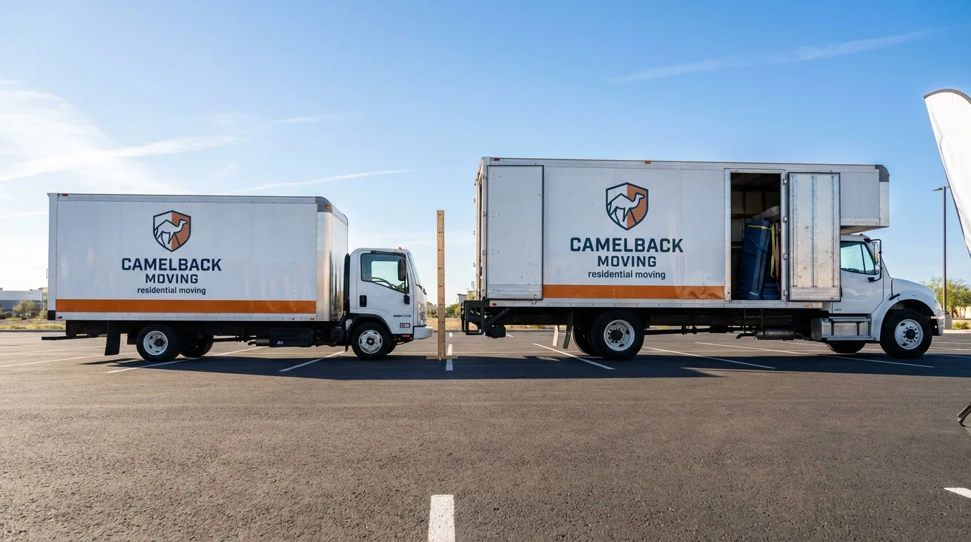 Moving truck size capacity guide in Sour Lake